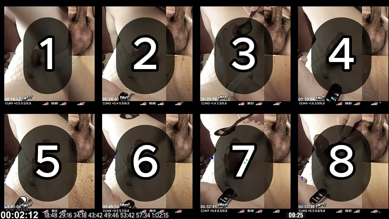 20260831, 8 Ruined Orgasm in a Row, 2 Days Load