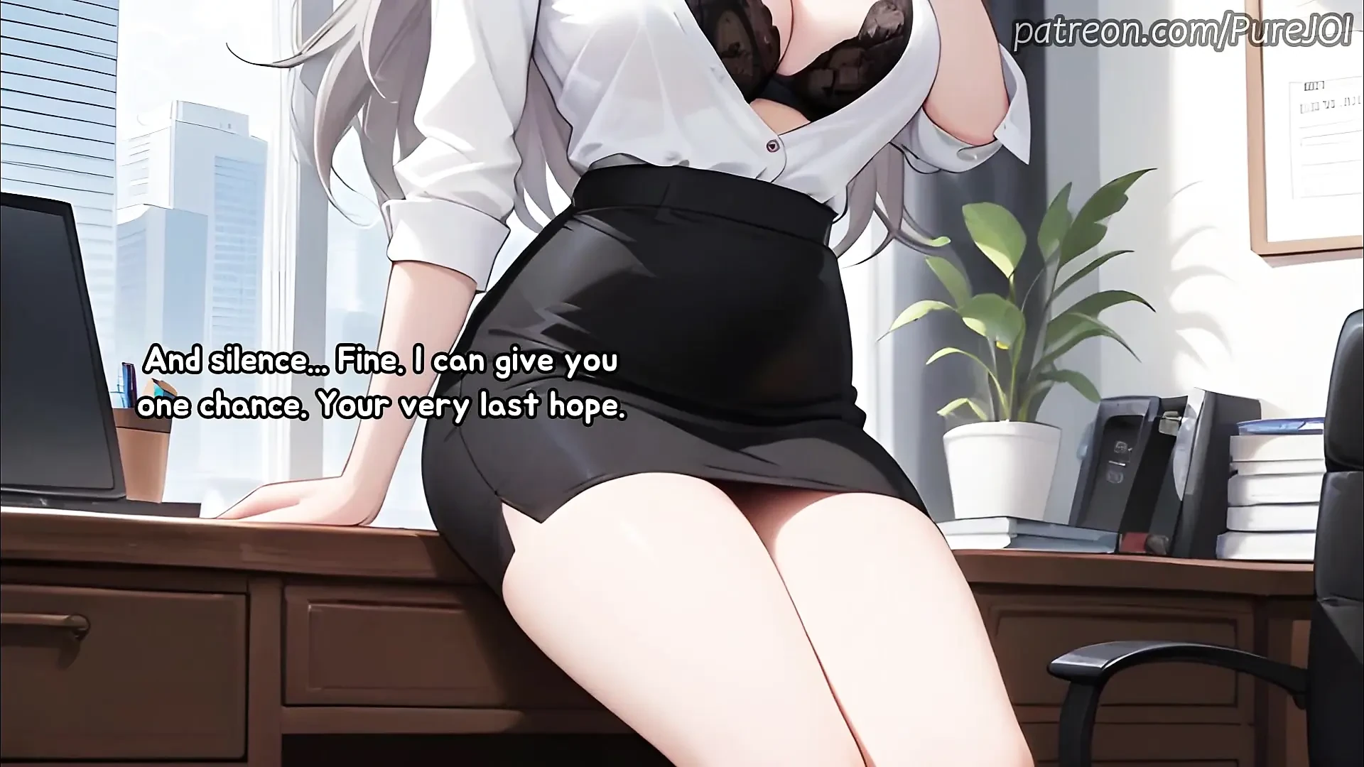 Prove to your boss Alya you should not be fired (Hot Sex JOI)