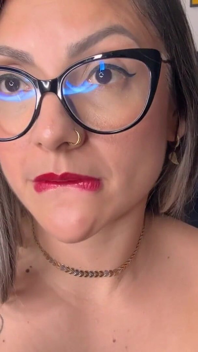 Big-titted babe performs JOI in Spanish with subtitles in POV | Clip 1