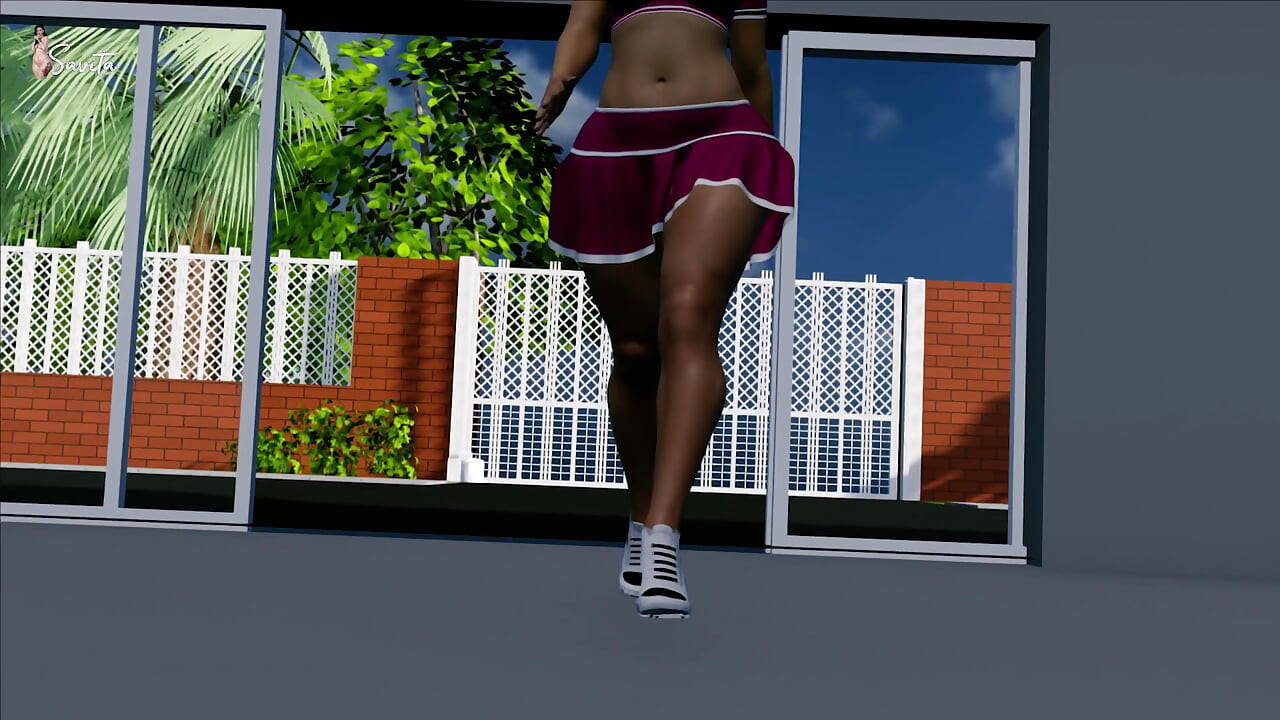 Hintli tenis sevgilim Savita'nın tenis dersleri öğrencisiyle sert sikiş seansına dönüştü