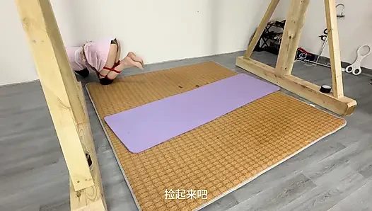 Holiland Girlfriend Pup Training + Verbal Humiliation + Japanese Style Tied up Feet