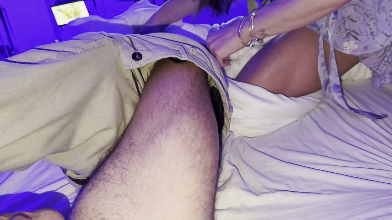 POV. A Horny Latina Squeezes Her Roommate's Cock - Luiza Marcato & Smae Papi