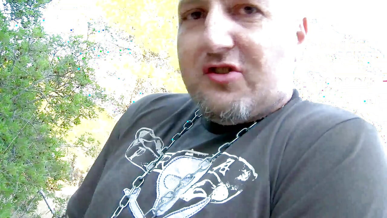 Dirty brunette outdoor fucked by a big cock