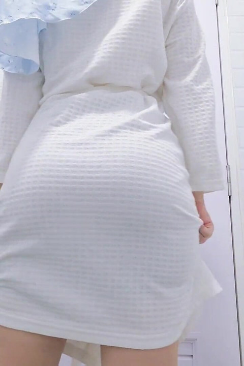 POV: Watch Your Hijabi Girl Crush with Shower Robe Tease