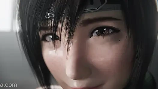 Yuffie Kisaragi çıplak ve sikilmek için yalvarıyor