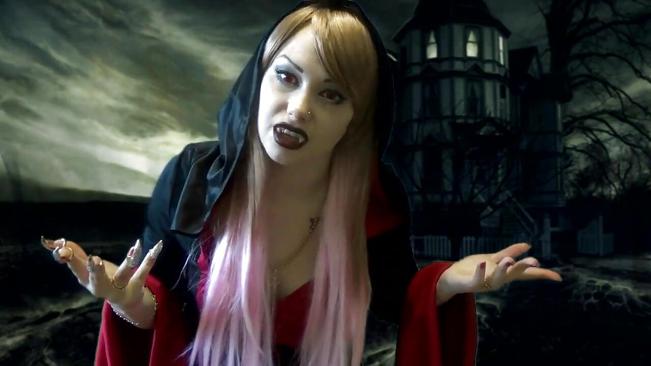 I am your Evil Vampire Mistress and I am deciding what you will do