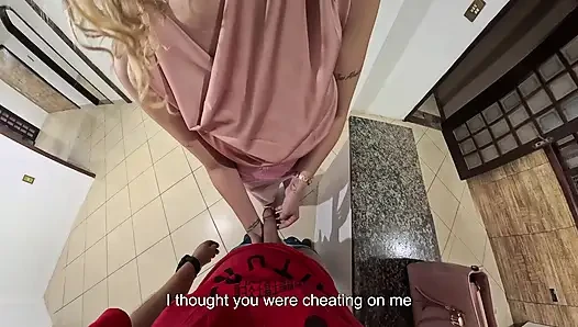 The lengths a real estate agent will go to in order to sell a property.