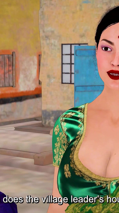 Horny Desi Indian Bhabhi Fucked Hard by Village Leader Outdoor Hardcore Sex Hindi Audio English Subtitles