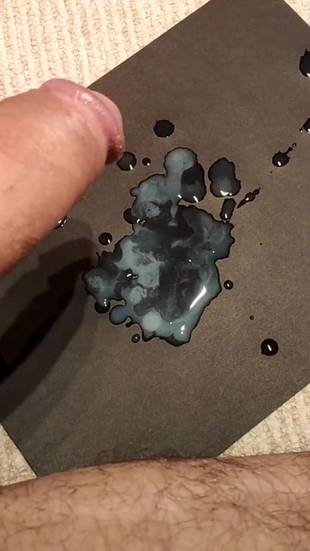 Key moment from "Hard Throbbing Cock Pool of Cum"