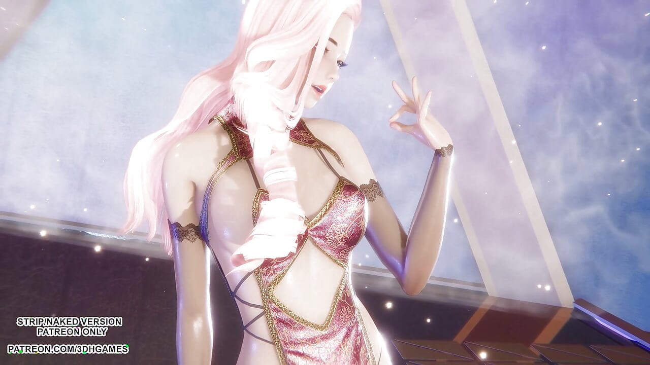 MMD MINNIE - Cherry Sky - Seraphine Sexy Kpop Dance League of Legends Hentai Bez cenzury 4K 60FPS