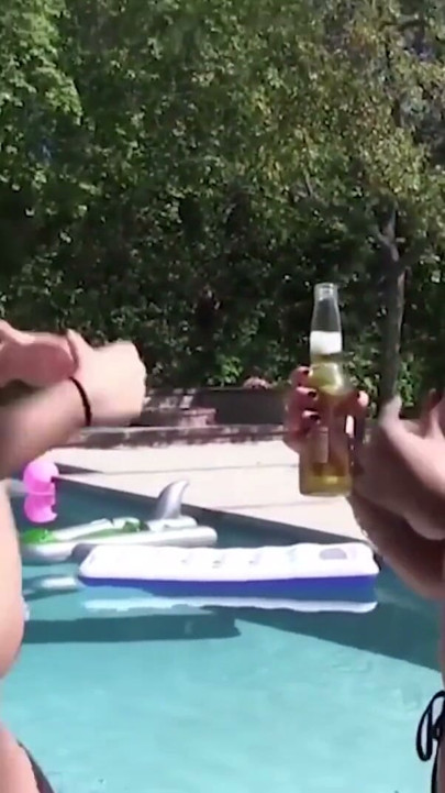 BFFS - Keisha Grey And Her Naughty Girlfriends In Bikini Get Wild In Hot Summer Day By The Pool | Clip 1
