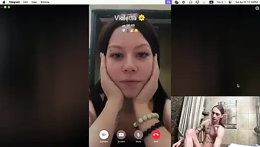 Model webcam bikin cowok ini crot dua kali via panggilan pribadi!