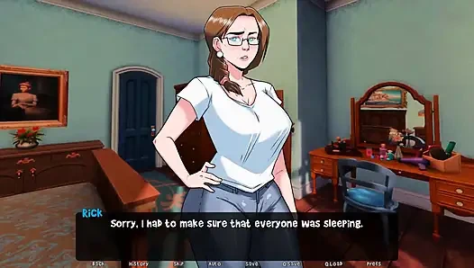 Dawn Of Malice: мачеха говорит грязно, пока скачет на большом члене ее пасынки, эпизод 36