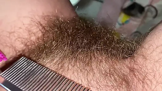 Ich bürste meinen busch