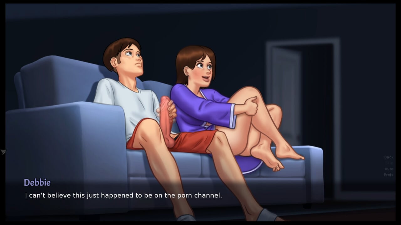 Summertime Saga Part 25 By DarkCookie - MILF Stepmom Helps Pervert Masturbate, MILF Pussy Fingering