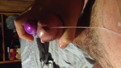 Massaging my little penis