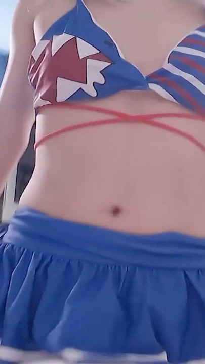Hololive Gawr Gura Cosplayer get Fucked, Hentai Vtuber Cosplay 4 | Clip 1