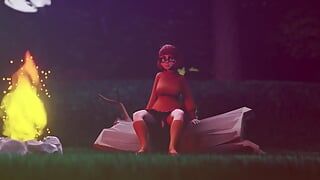 Velma在野餐时用大鸡巴操你