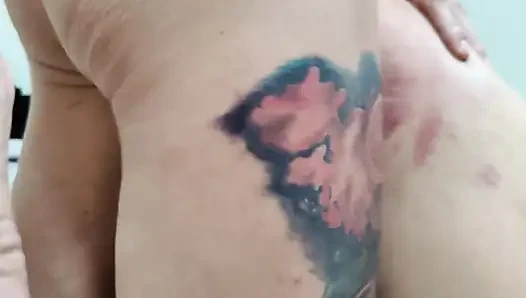 Fucking My Slut Doggy Style Closeup Bruised Butt
