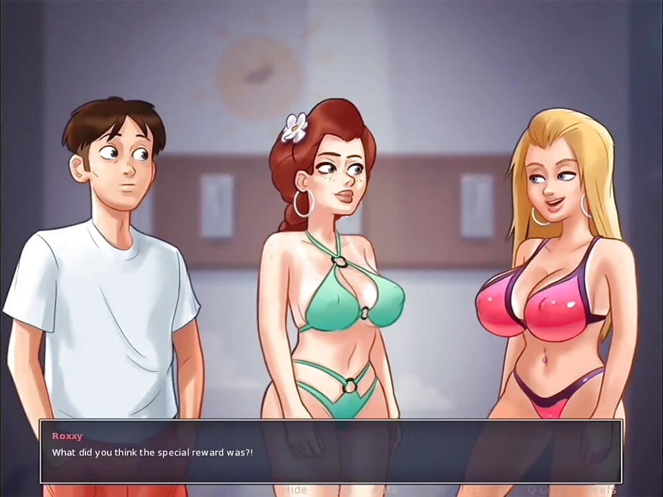 Becka Alle Scener Kompliment - Summertime Saga