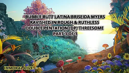 Latina briseida myers beschämt von grober doppelpenetration