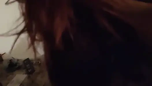 Hot Serbian MILF Sucking My Dick on a Break