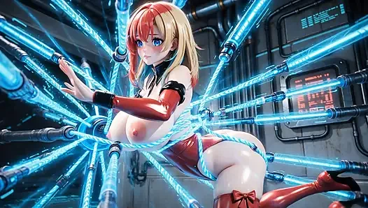 BBW Cowgirl Electronic Ropes Factory 3D 8K