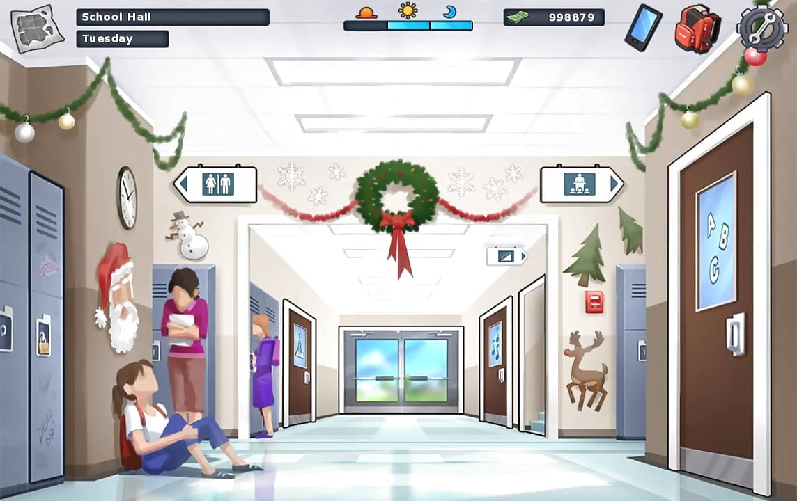 Summertime Saga Reworked - 5 in the College Toilets by Misskitty2k