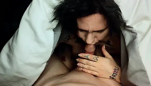 Morning Blowjob in Bed