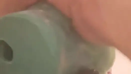 Hacken und blasen einseifen