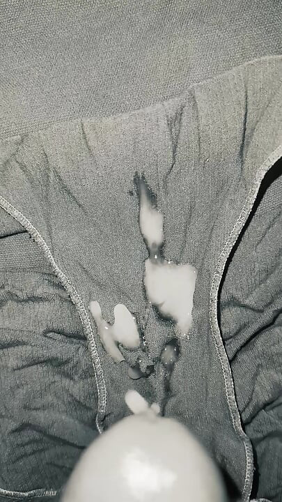 Cum on wife’s panties 37