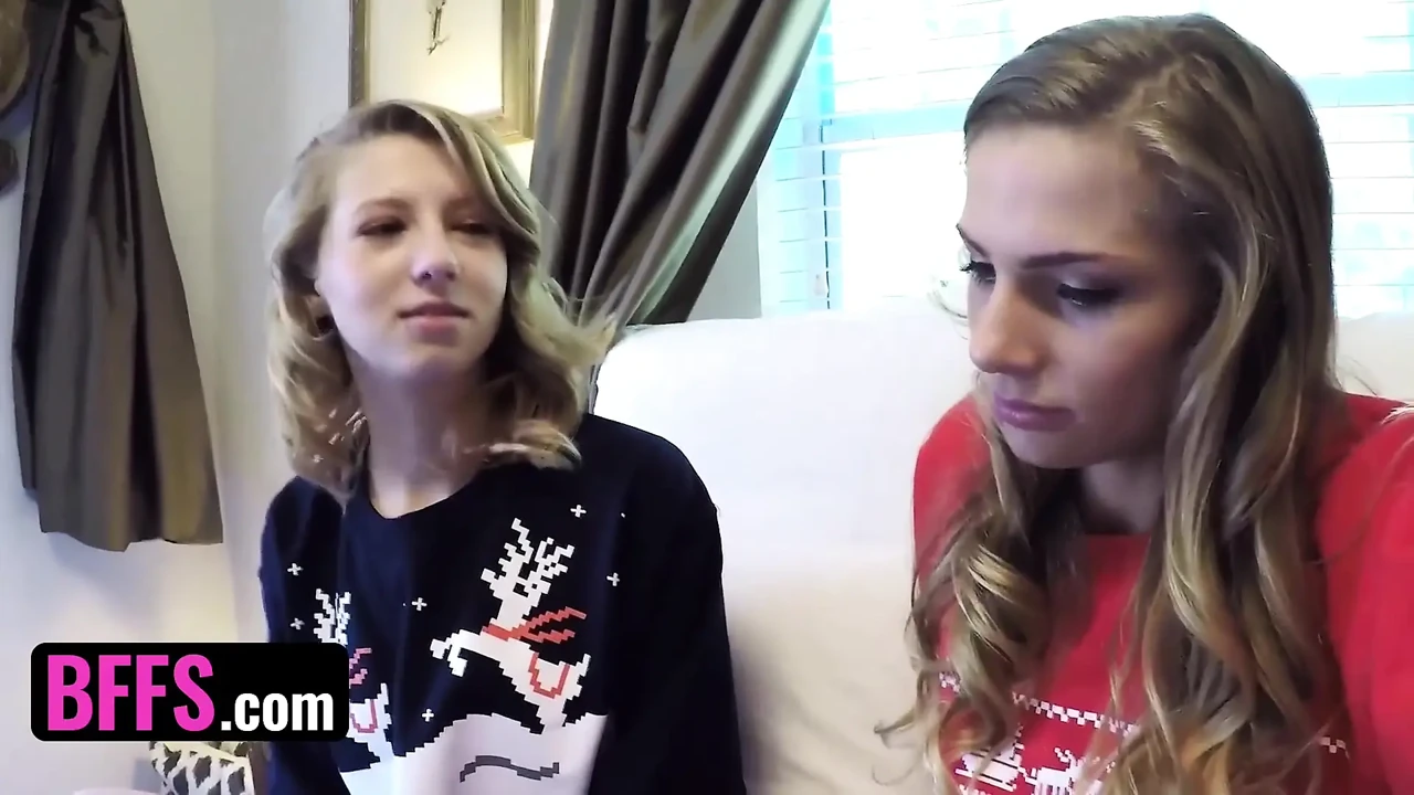 BFFS - Two Cute Girls Sydney Cole And Moriah Tyler Recieve Naughty Gifts In Boxes From Kinky Dudes