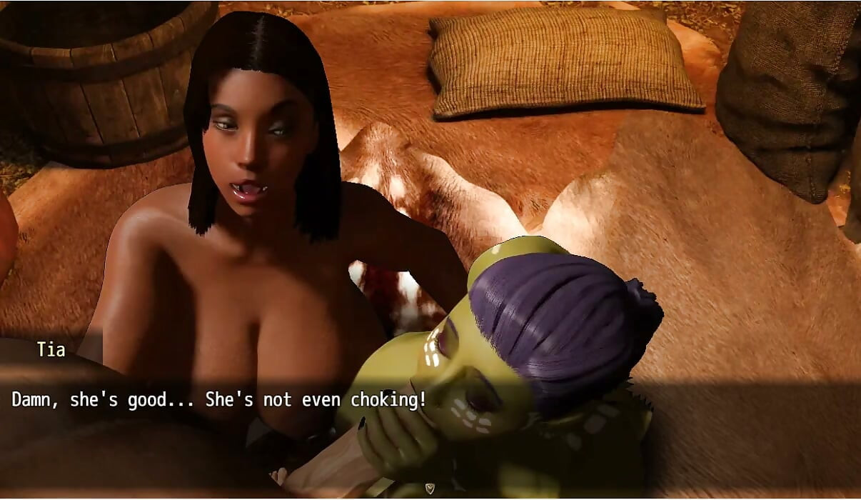 Uma Luta com os Pecados - Gameplay - Roleplay - Tia e Maui em ménage na cabana