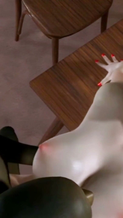 Güzel Garson ve BBC Müşteri - Hentai 3D V105 | Bölüm 1