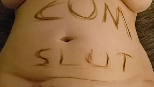 50 year old bound cumslut Wife