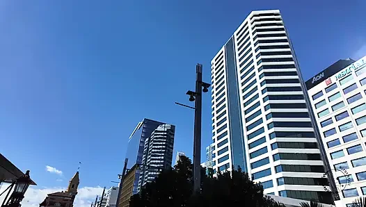 Auckland CBD And A Dildo Fuck In The Shower