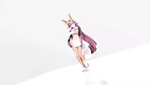 Ramesses II Kawaii Strike Hentai Undress Dance - Purple Bangles Color Edit Smixix