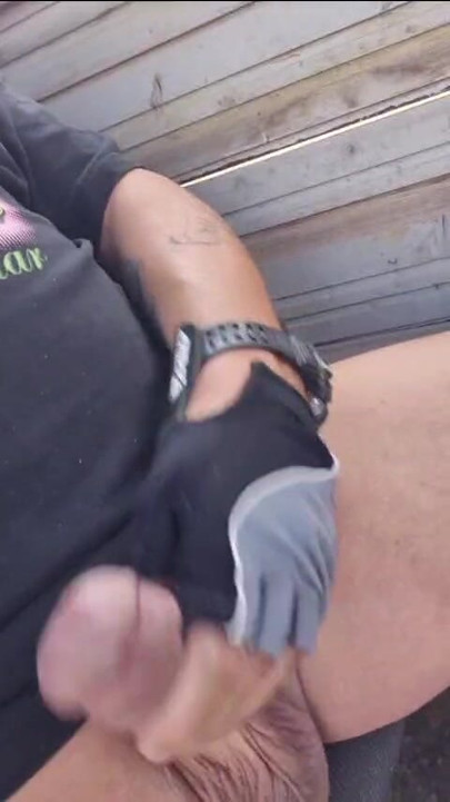 Horny on bike tour