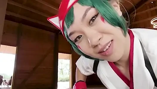 VRCosplayX Kimmy Kim As OVERWATCH 2 KIRIKO Wants To Smooth Out Misunderstanding With Pure Passion Part 1