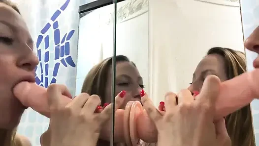 Я практикую глубокий минет для твоего твёрдого члена