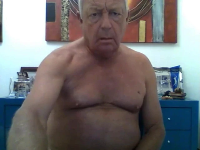 Daddy cums on cam