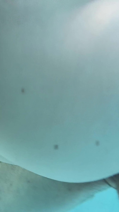 Underwater Outdoor Pool Sex with Long Hair Redhead Rapunzel MILF | Clip 2