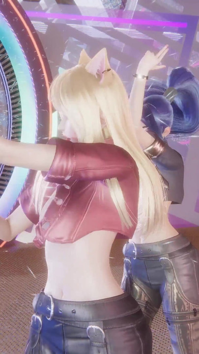 Kard - Gunshot Ahri, Kaisa & Evelynn Sexy Striptease