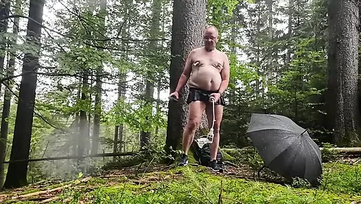 Orman eteğini sıvazlıyor
