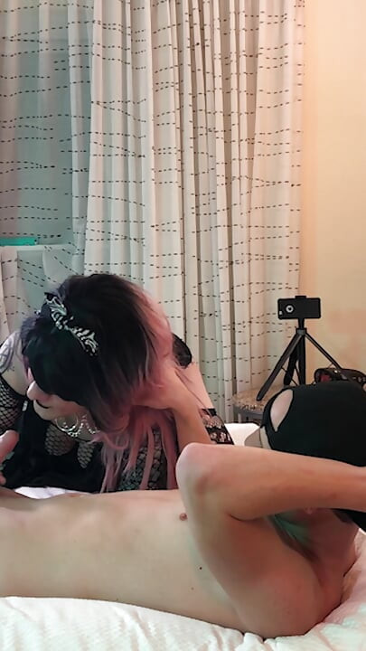 Gótica Maricas Jade Madison garganta profunda pau - compilação 4