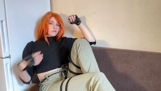 Bratty Akita Neru Pixie Dare - Strip to Wild Dildo