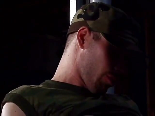 Soldiers in uniform are so horny that cannot help themselves and fuck