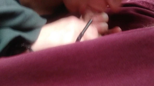 Minnie Bones  public cock sucking