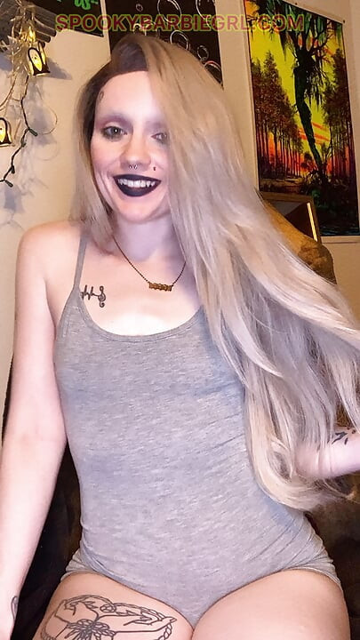 SPOOKYBARBIEGRL GOTH HOMEWRECK JOI - SMALL TITS ARE BETTER