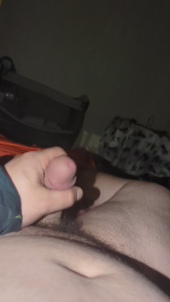 Playing with my cock